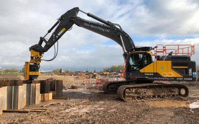 Arrival of our New Volvo EC380el with a SG75 Movax